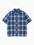 TASSEL OVERSHIRT - BLUE