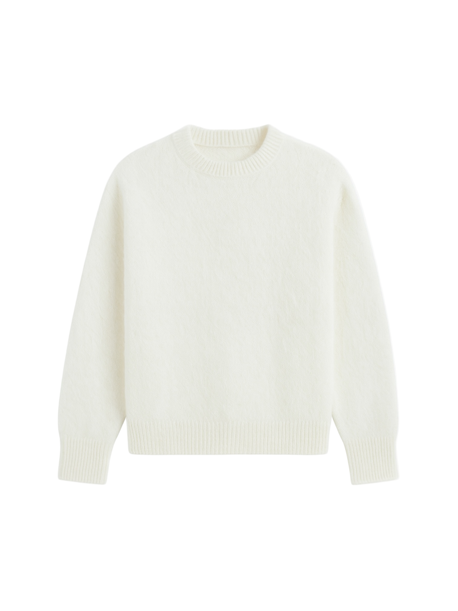 White Mohair Sweater