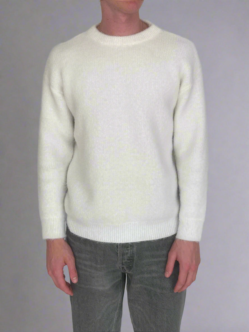 White Mohair Sweater