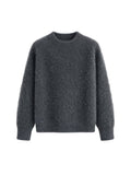GREY MOHAIR SWEATER