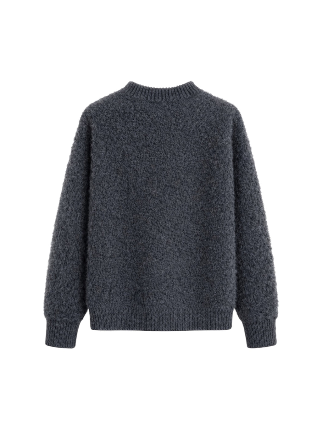 GREY MOHAIR SWEATER