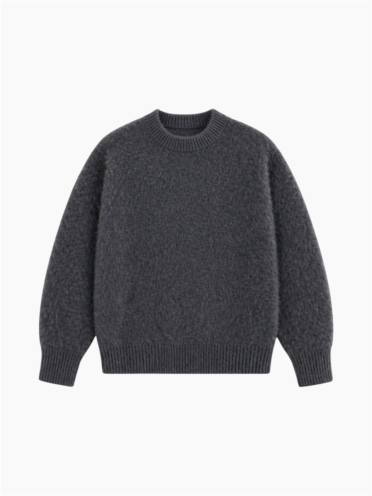 GREY MOHAIR SWEATER