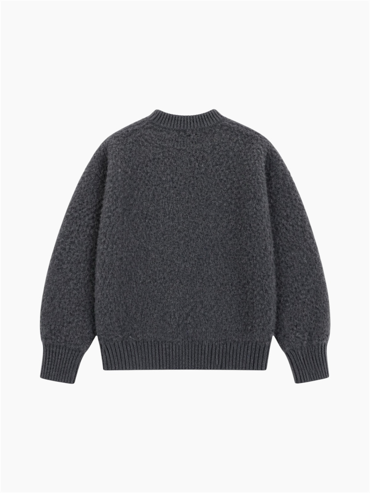 GREY MOHAIR SWEATER