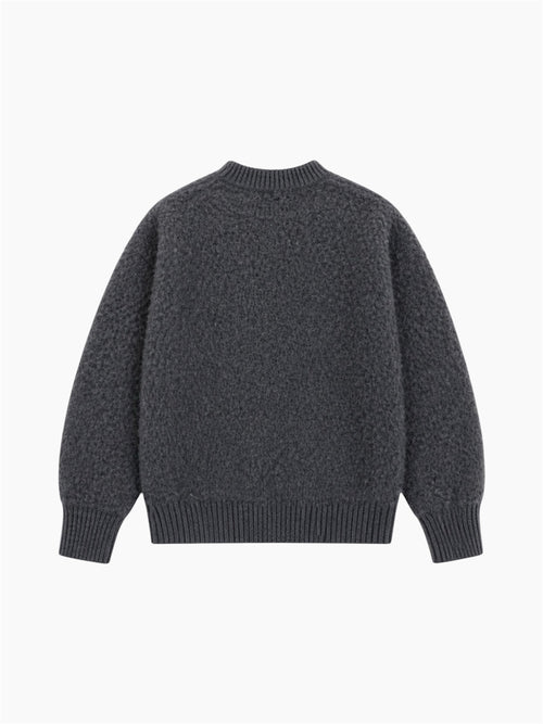 GREY MOHAIR SWEATER