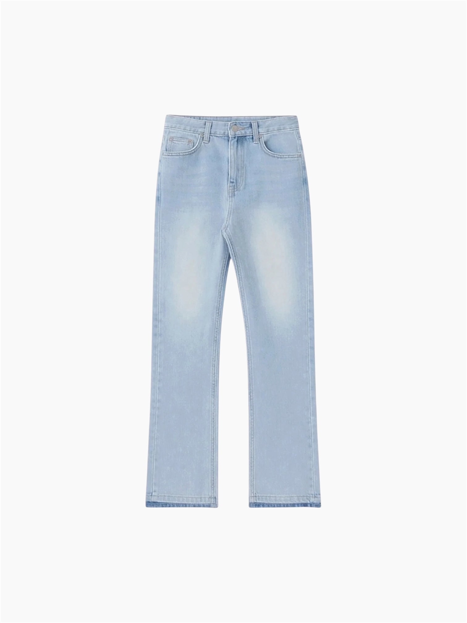 BLUE FLARED JEANS