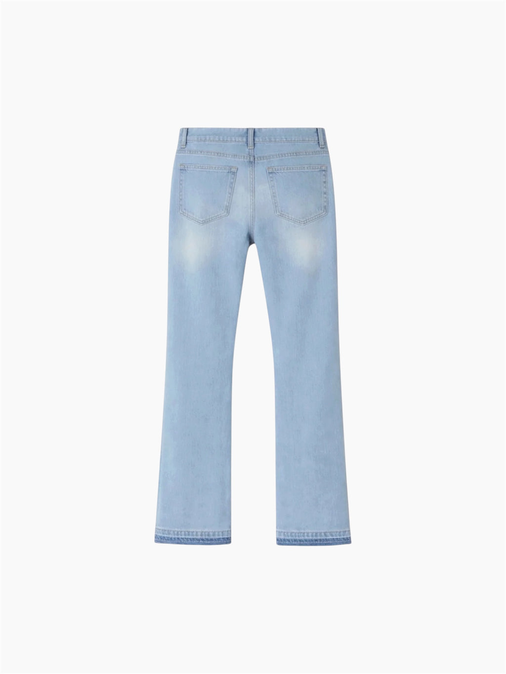 BLUE FLARED JEANS