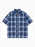 TASSEL OVERSHIRT - BLUE