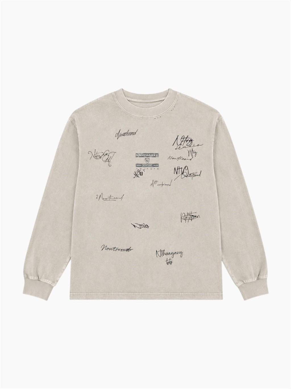 “CLUB” LONGSLEEVE WHITE
