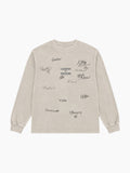 “CLUB” LONGSLEEVE WHITE
