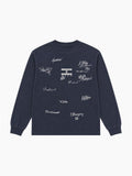 “CLUB” LONGSLEEVE NAVY