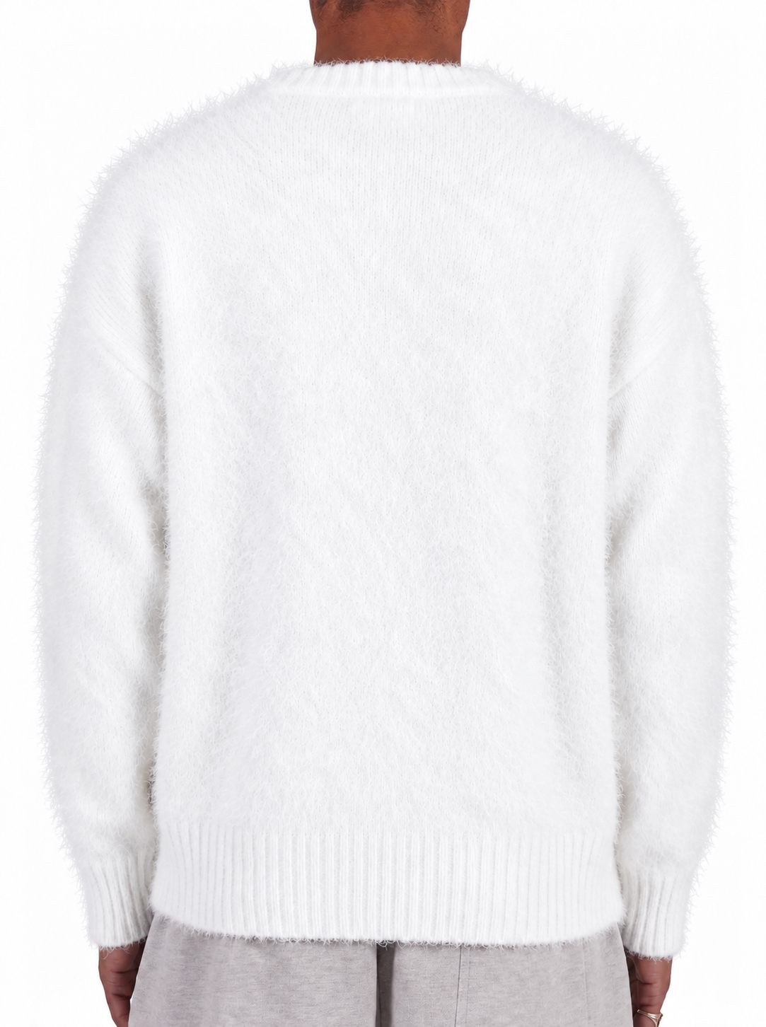 WHITE MOHAIR SWEATER (15648205144388)